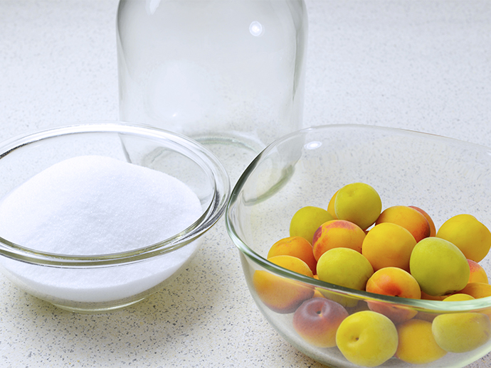 「<p>完熟梅：1kg<br />
グラニュー糖：1kg<br />
4Lの保存瓶（35度以上のホワイトリカーなどで消毒してよく乾燥させたたもの）<br />
へたとり用の竹串を用意します。</p>
」の補足画像