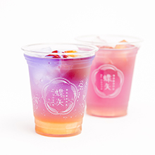 梅体験専門店 蝶矢 オーロラ梅ソーダ バタフライピー